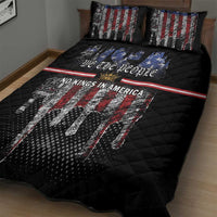We The People Quilt Bed Set No Kings In America Since 1776 - Wonder Print Shop