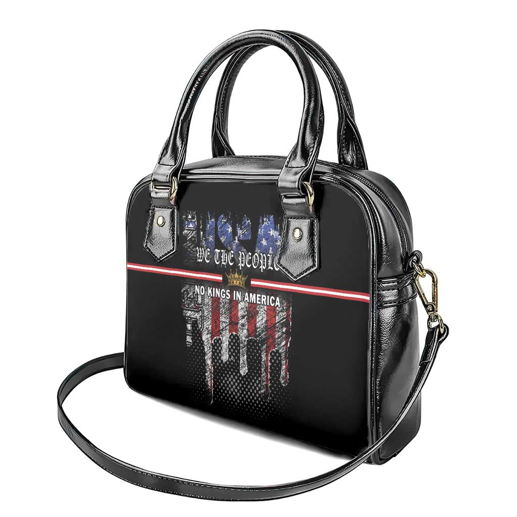 We The People Shoulder Handbag No Kings In America Since 1776 - Wonder Print Shop