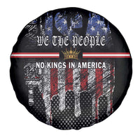 We The People Spare Tire Cover No Kings In America Since 1776 - Wonder Print Shop