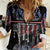 We The People Women Casual Shirt No Kings In America Since 1776 - Wonder Print Shop