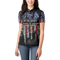 We The People Women Polo Shirt No Kings In America Since 1776 - Wonder Print Shop
