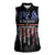We The People Women Sleeveless Polo Shirt No Kings In America Since 1776 - Wonder Print Shop
