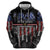 We The People Zip Hoodie No Kings In America Since 1776 - Wonder Print Shop