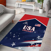 USA Cricket Area Rug US Team Play Bold Play Proud - Wonder Print Shop