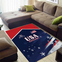 USA Cricket Area Rug US Team Play Bold Play Proud - Wonder Print Shop