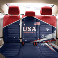 USA Cricket Back Car Seat Cover US Team Play Bold Play Proud - Wonder Print Shop