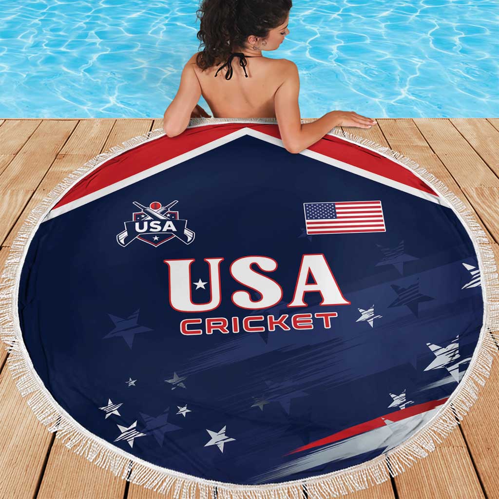 USA Cricket Beach Blanket US Team Play Bold Play Proud - Wonder Print Shop