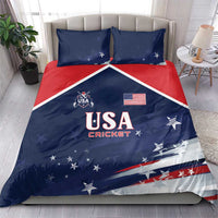 USA Cricket Bedding Set US Team Play Bold Play Proud - Wonder Print Shop