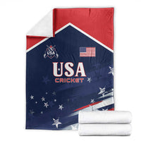 USA Cricket Blanket US Team Play Bold Play Proud - Wonder Print Shop