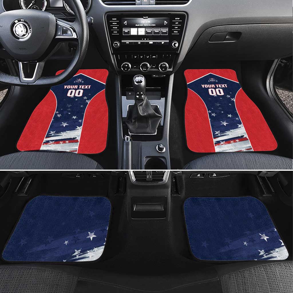 USA Cricket Car Mats US Team Play Bold Play Proud - Wonder Print Shop