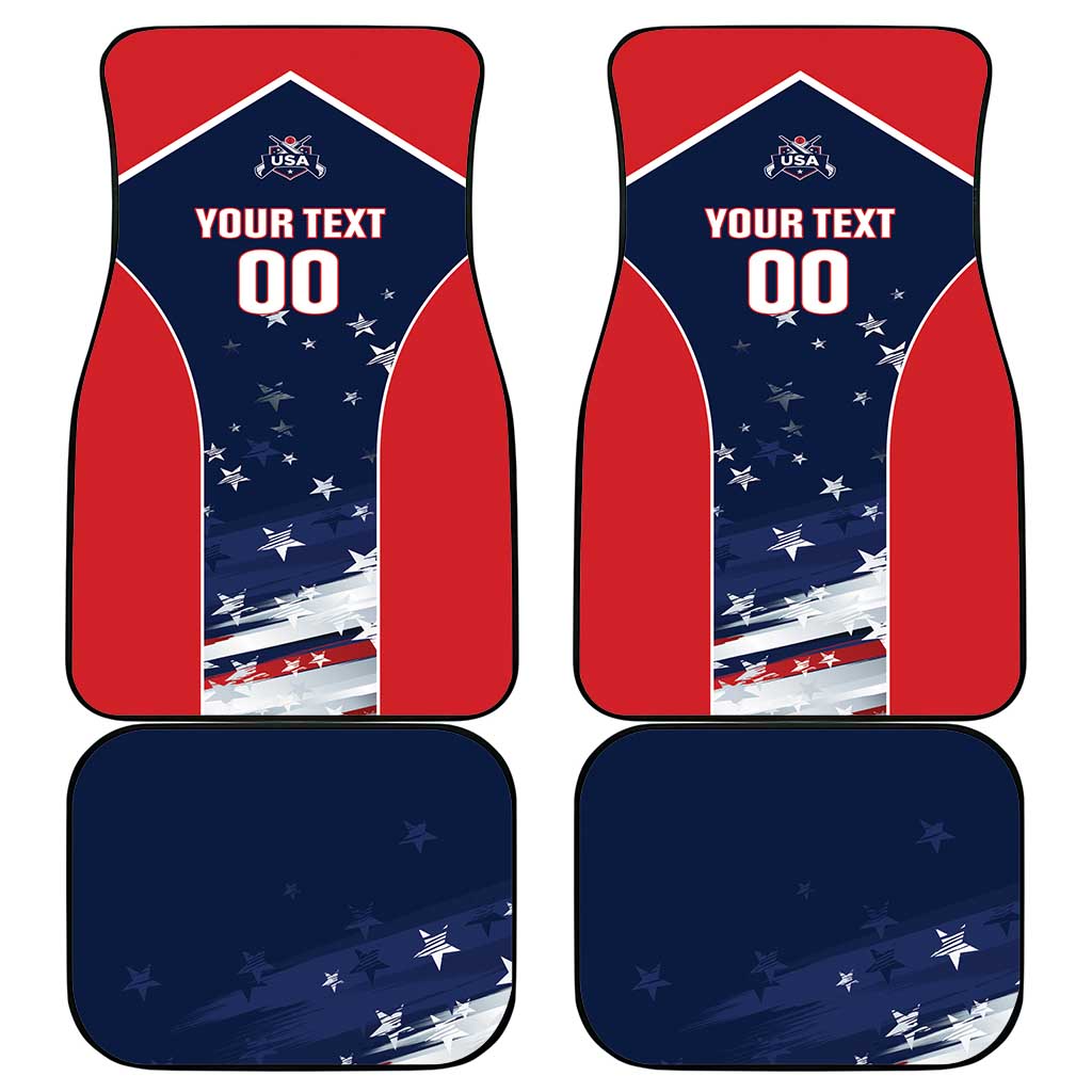 USA Cricket Car Mats US Team Play Bold Play Proud - Wonder Print Shop