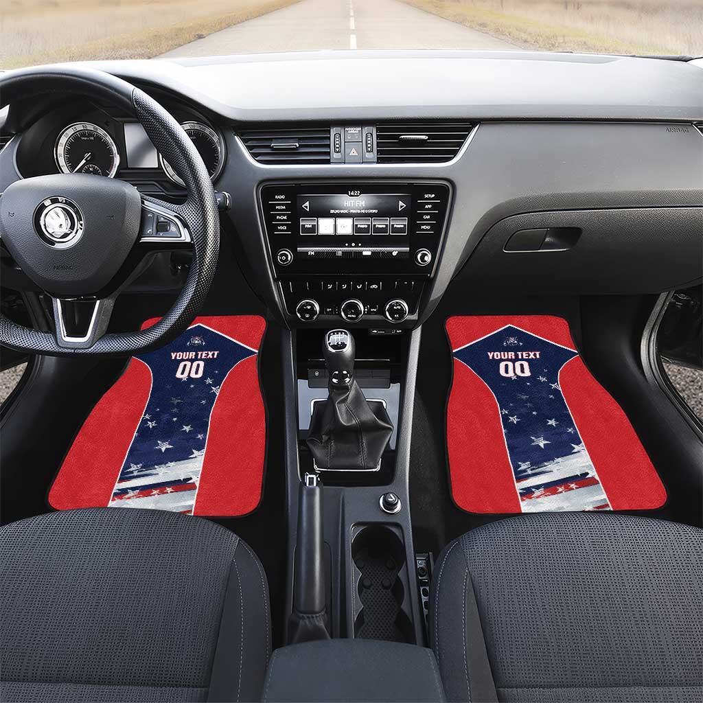 USA Cricket Car Mats US Team Play Bold Play Proud - Wonder Print Shop