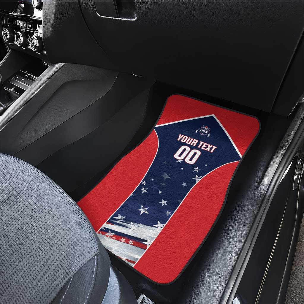 USA Cricket Car Mats US Team Play Bold Play Proud - Wonder Print Shop