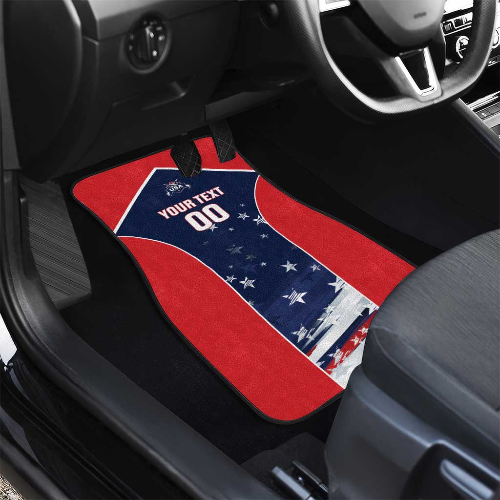 USA Cricket Car Mats US Team Play Bold Play Proud - Wonder Print Shop