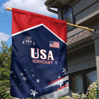USA Cricket Garden Flag US Team Play Bold Play Proud - Wonder Print Shop