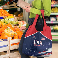 USA Cricket Grocery Bag US Team Play Bold Play Proud - Wonder Print Shop