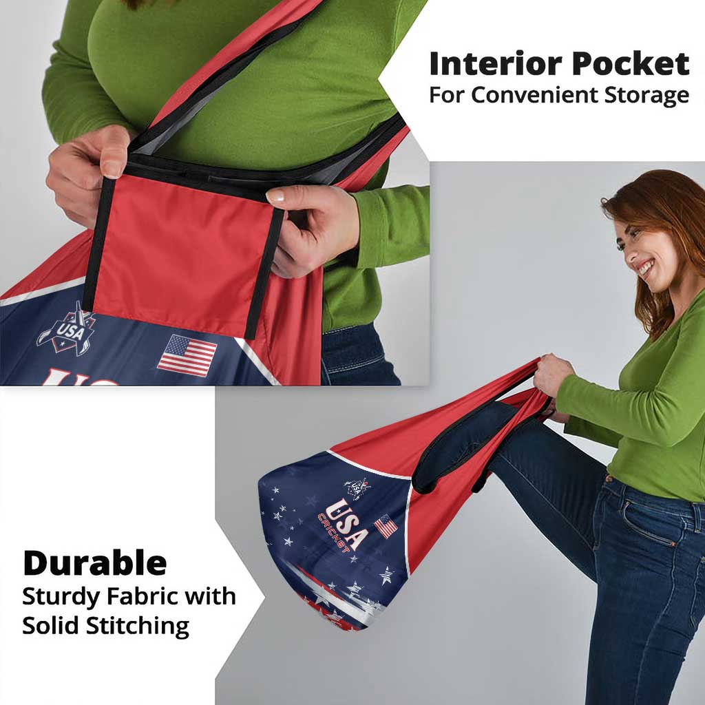 USA Cricket Grocery Bag US Team Play Bold Play Proud - Wonder Print Shop