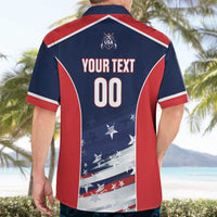 Custom USA Cricket Hawaiian Shirt US Team Play Bold Play Proud - Wonder Print Shop