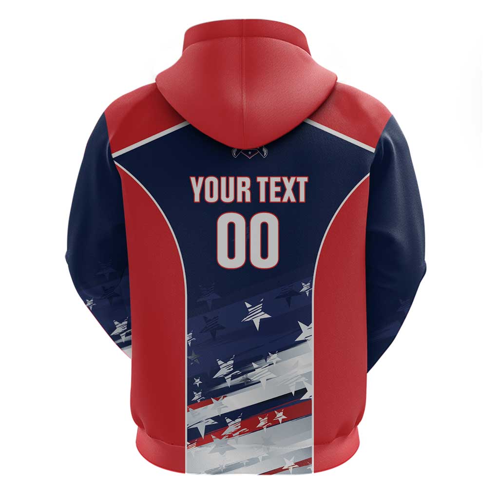 Custom USA Cricket Hoodie US Team Play Bold Play Proud - Wonder Print Shop