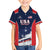 Custom USA Cricket Kid Hawaiian Shirt US Team Play Bold Play Proud - Wonder Print Shop