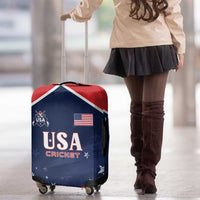 USA Cricket Luggage Cover US Team Play Bold Play Proud - Wonder Print Shop