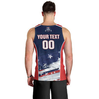 Custom USA Cricket Men Tank Top US Team Play Bold Play Proud - Wonder Print Shop