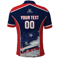Custom USA Cricket Polo Shirt US Team Play Bold Play Proud - Wonder Print Shop