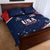 USA Cricket Quilt Bed Set US Team Play Bold Play Proud - Wonder Print Shop
