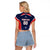 Custom USA Cricket Raglan Cropped T Shirt US Team Play Bold Play Proud - Wonder Print Shop