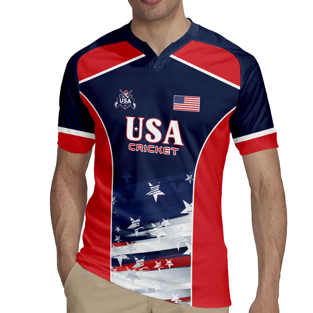 Custom USA Cricket Rugby Jersey US Team Play Bold Play Proud - Wonder Print Shop