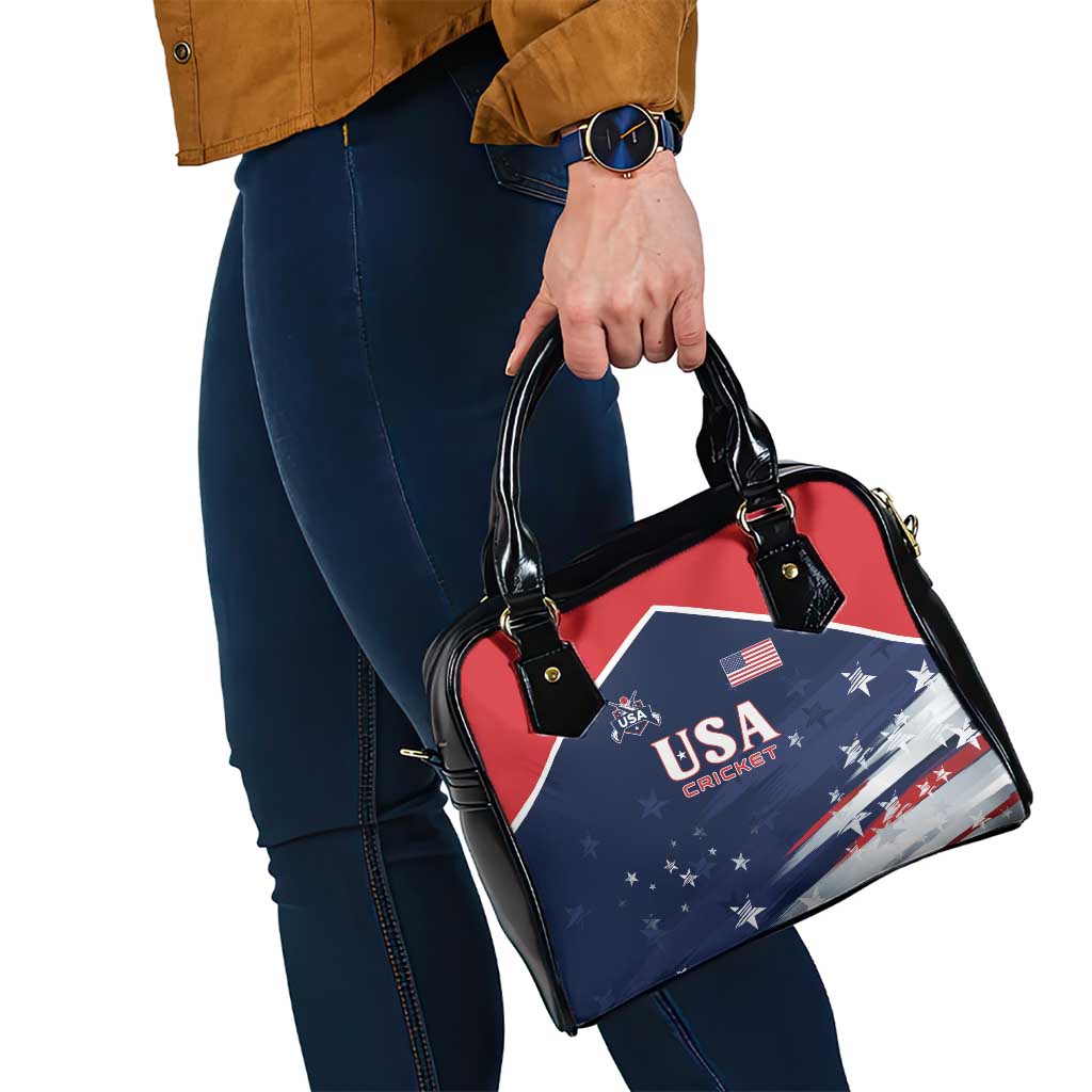 USA Cricket Shoulder Handbag US Team Play Bold Play Proud - Wonder Print Shop
