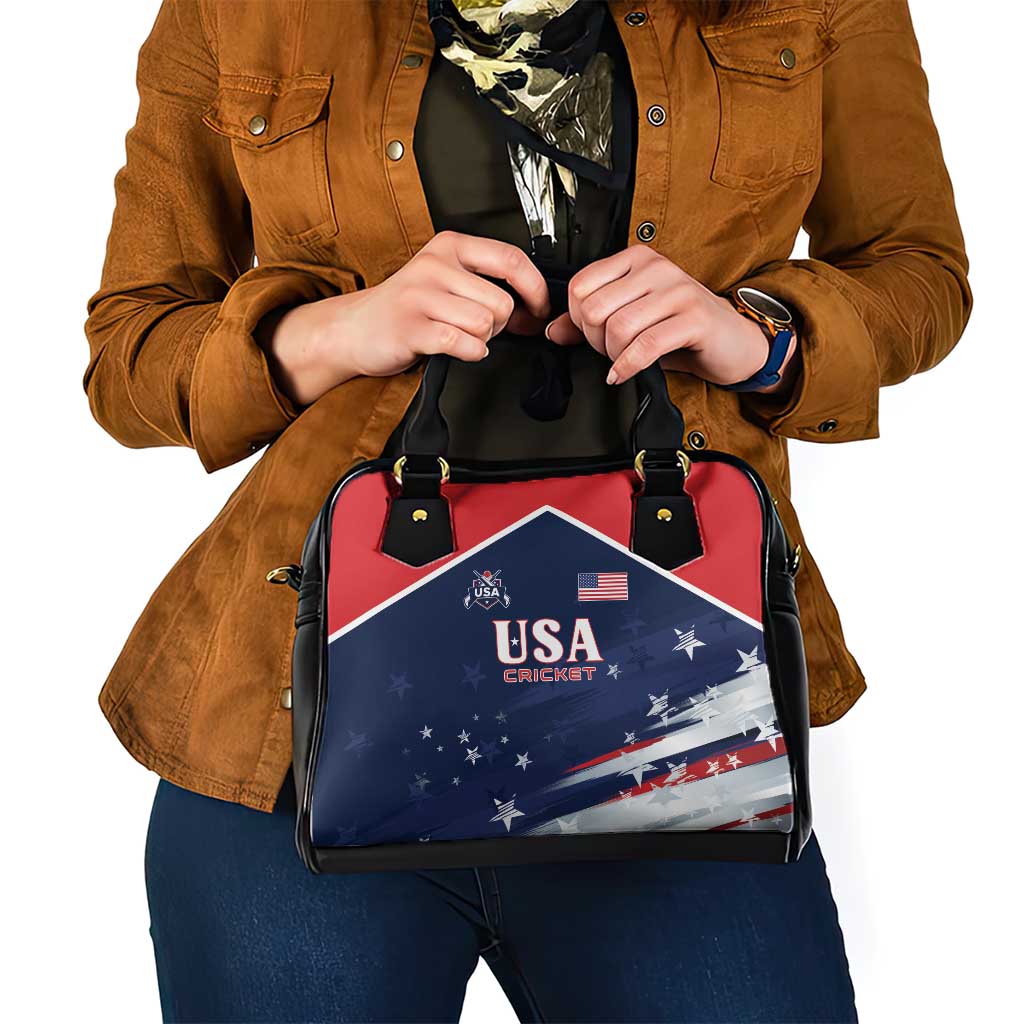 USA Cricket Shoulder Handbag US Team Play Bold Play Proud - Wonder Print Shop
