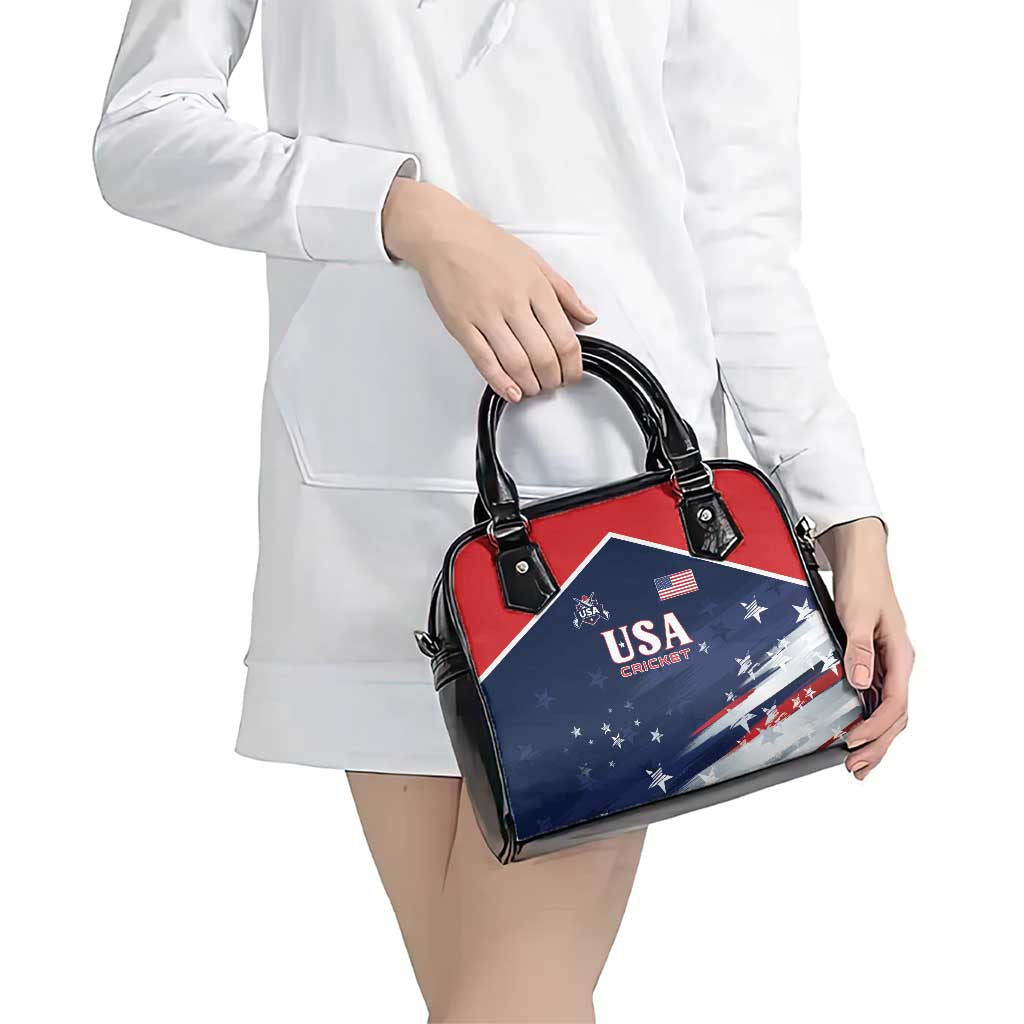 USA Cricket Shoulder Handbag US Team Play Bold Play Proud - Wonder Print Shop
