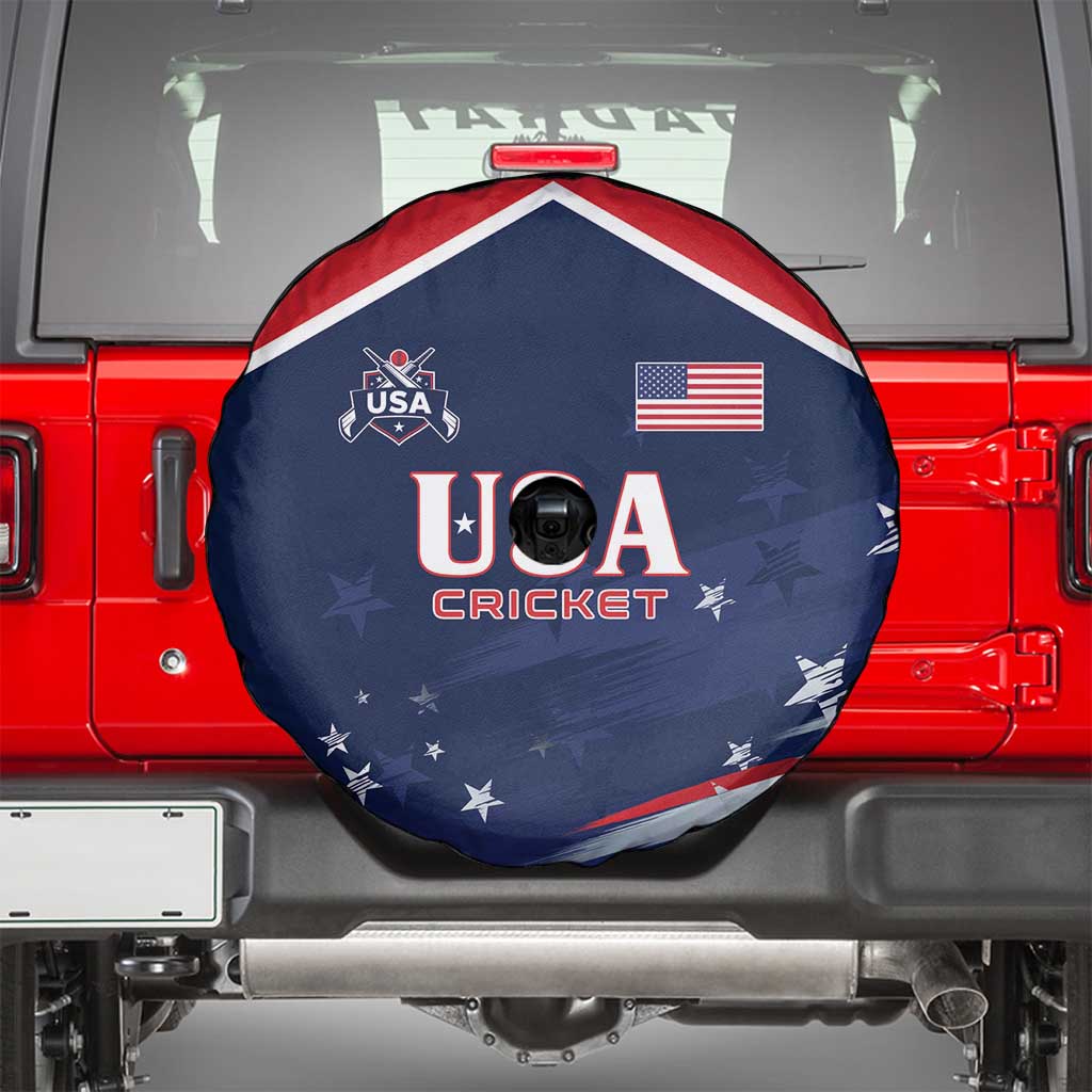 USA Cricket Spare Tire Cover US Team Play Bold Play Proud - Wonder Print Shop