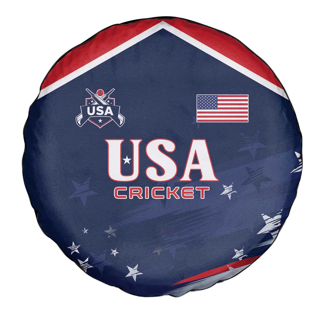USA Cricket Spare Tire Cover US Team Play Bold Play Proud - Wonder Print Shop