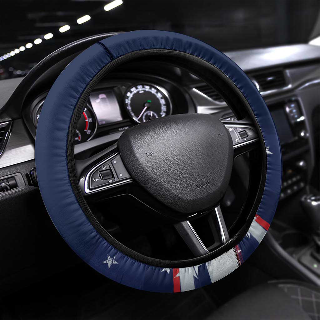 USA Cricket Steering Wheel Cover US Team Play Bold Play Proud - Wonder Print Shop