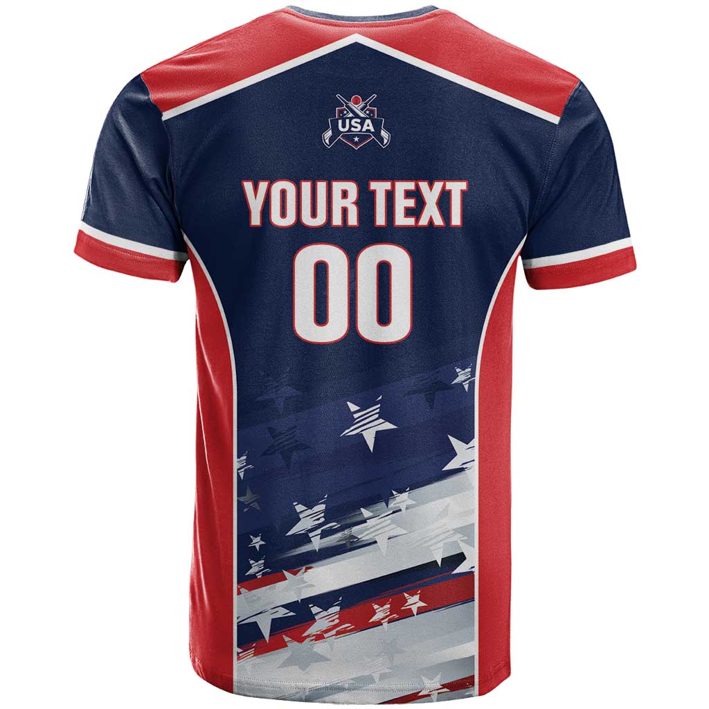 Custom USA Cricket T Shirt US Team Play Bold Play Proud - Wonder Print Shop