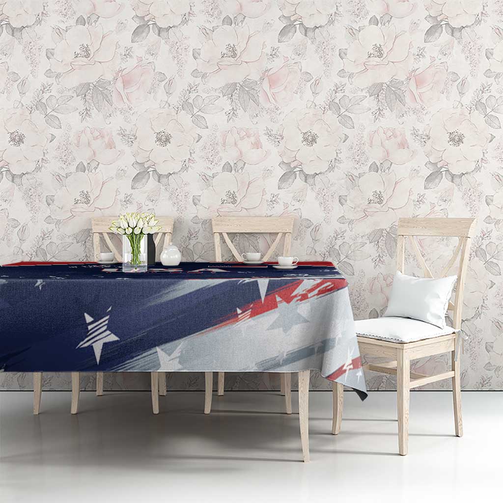 USA Cricket Tablecloth US Team Play Bold Play Proud - Wonder Print Shop