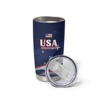 Custom USA Cricket Tumbler Cup US Team Play Bold Play Proud - Wonder Print Shop