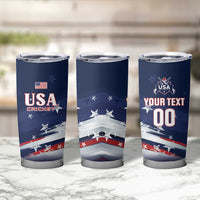 Custom USA Cricket Tumbler Cup US Team Play Bold Play Proud - Wonder Print Shop