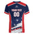 Custom USA Cricket Women V-Neck T-Shirt US Team Play Bold Play Proud - Wonder Print Shop