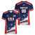 Custom USA Cricket Women V-Neck T-Shirt US Team Play Bold Play Proud - Wonder Print Shop