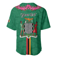 Personalized One Zambia One Nation Baseball Jersey Happy Independence Day