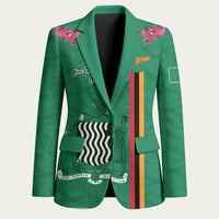Personalized One Zambia One Nation Blazer Happy Independence Day