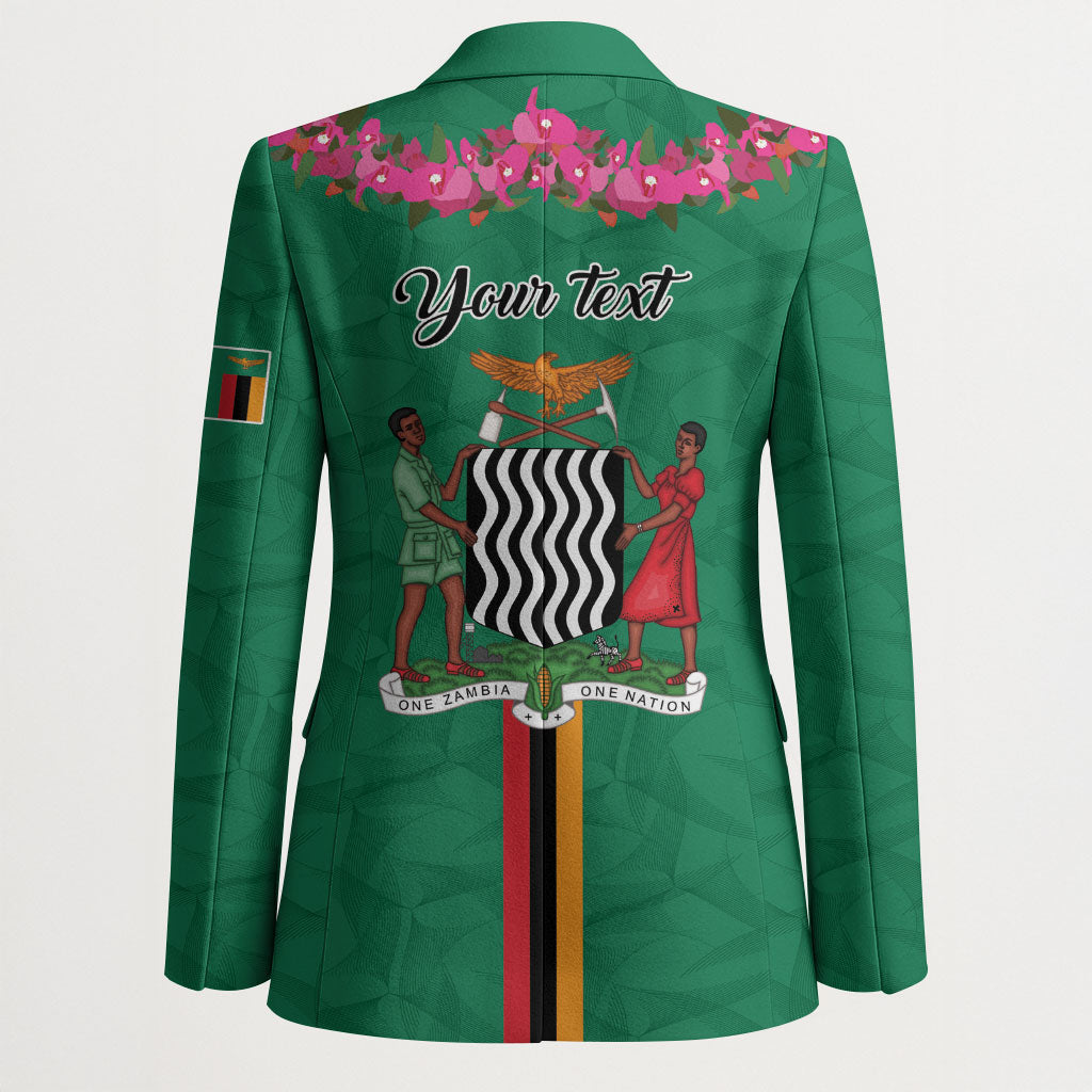 Personalized One Zambia One Nation Blazer Happy Independence Day