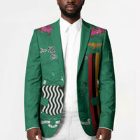 Personalized One Zambia One Nation Blazer Happy Independence Day