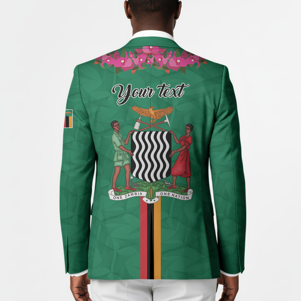 Personalized One Zambia One Nation Blazer Happy Independence Day