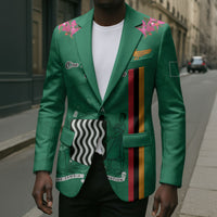 Personalized One Zambia One Nation Blazer Happy Independence Day