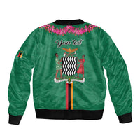 Personalized One Zambia One Nation Bomber Jacket Happy Independence Day