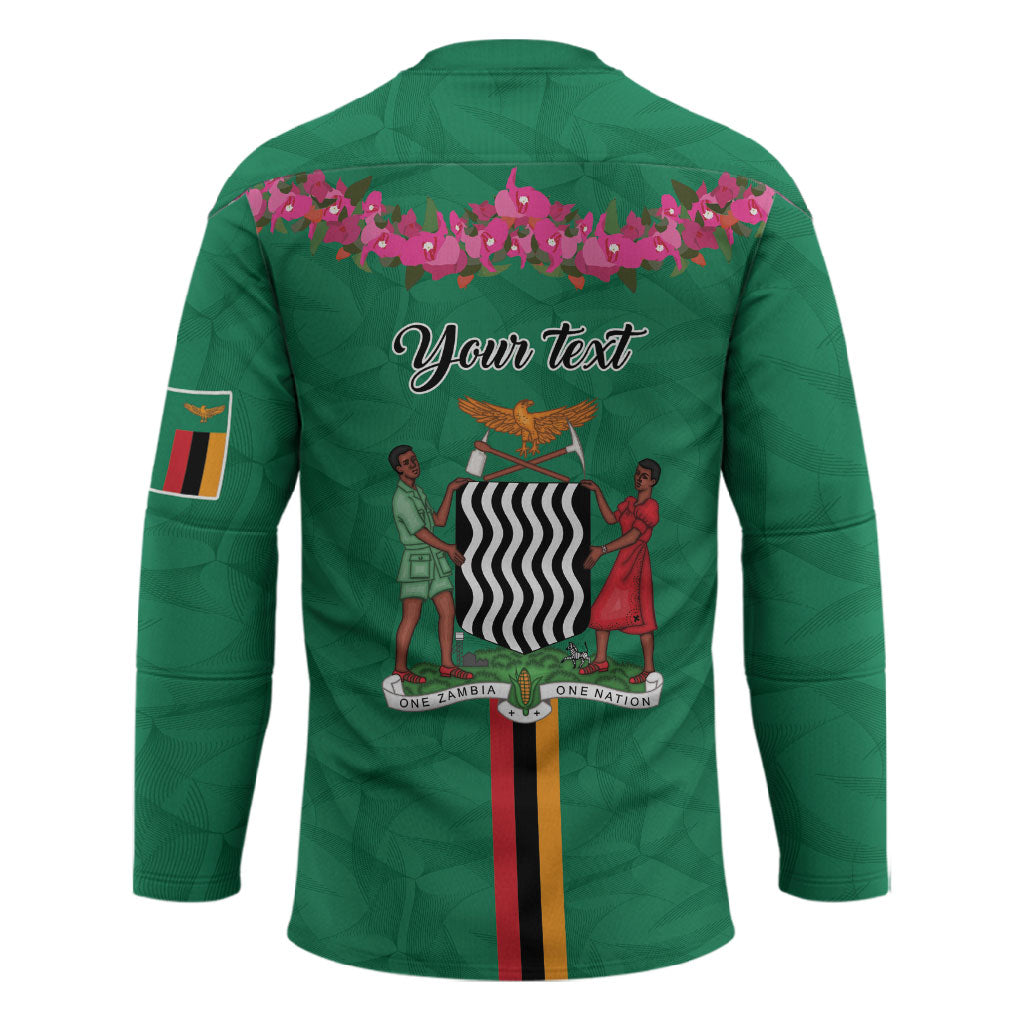 Personalized One Zambia One Nation Hockey Jersey Happy Independence Day